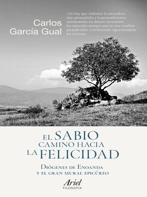 cover image of El sabio camino hacia la felicidad